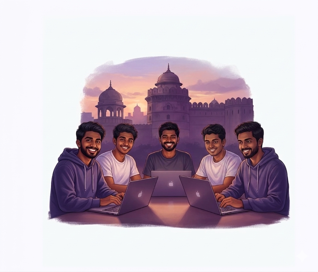 Founders building together